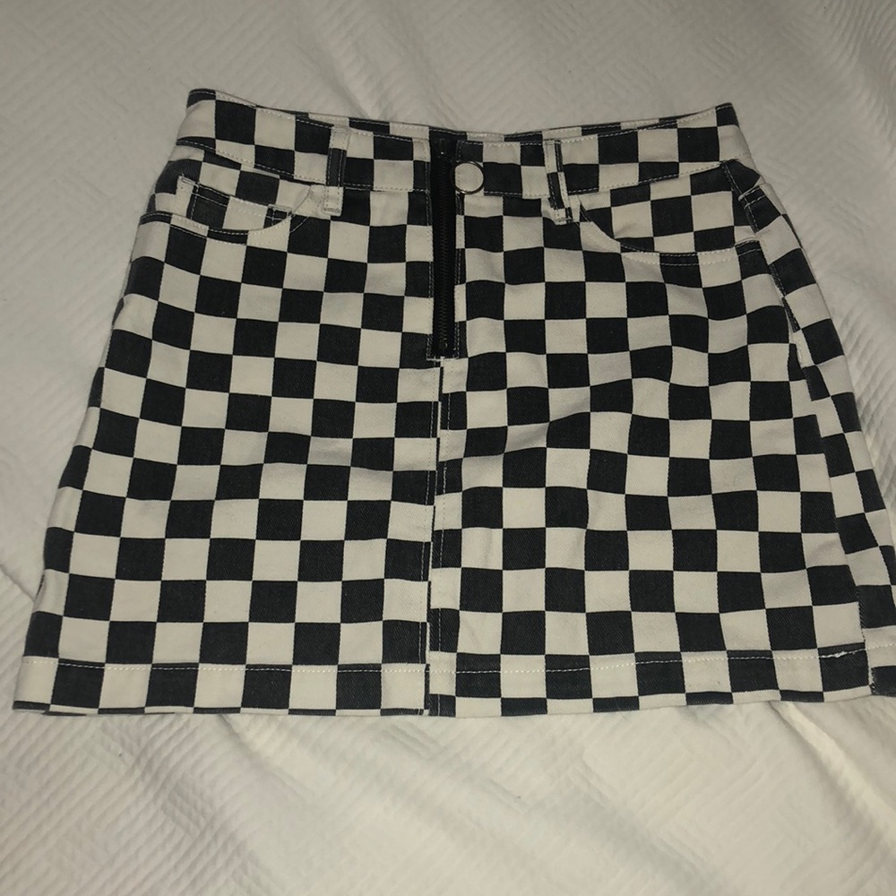 Urban Outfitters Checkered Skirt
